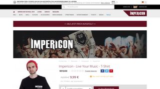 
                            8. Impericon - Live Your Music - T-Shirt - Streetwear Shop - Impericon ...
