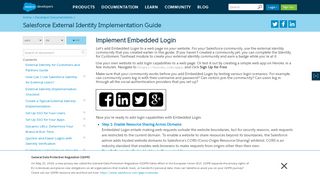 
                            5. Implement Embedded Login | Salesforce External Identity ...