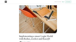 
                            7. Implement Login Modal with Redux, reselect and ReactJS - Medium