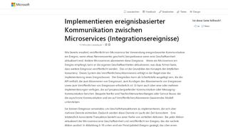 
                            3. Implementieren ereignisbasierter Kommunikation zwischen ...