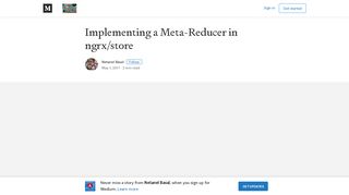 
                            9. Implementing a Meta-Reducer in ngrx/store – Netanel Basal