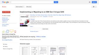 
                            7. Implementing or Migrating to an IBM Gen 5 b-type SAN