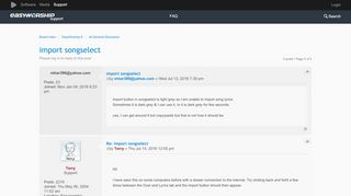 
                            9. import songselect - EasyWorship Community