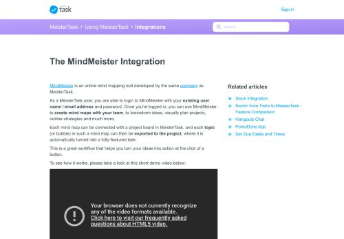 
                            7. Import Tasks from MindMeister – MeisterTask Help