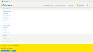 
                            2. Importações — Correios: encomendas, rastreamento, telegramas ...