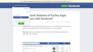 
                            4. Important! Solution of Yoybuy login problems wi ...