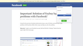 
                            3. Important! Solution of Yoybuy login problems with ...