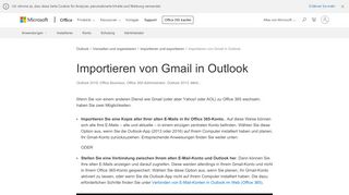 
                            13. Importieren von Gmail in Outlook - Office-Support