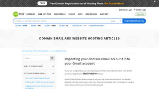 
                            7. Importing your domain email account into your Gmail account ...