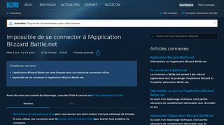 
                            3. Impossible de se connecter à l'Application Blizzard Battle.net ...