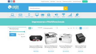 
                            1. Impressoras e Multifuncionais - Login Informática