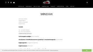 
                            12. Impressum – Ankerberg Festival – by Polster Catering