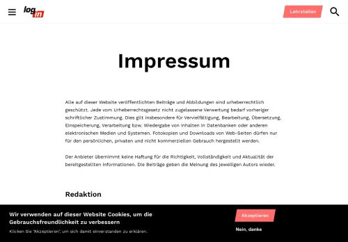 
                            11. Impressum - login Berufsbildung