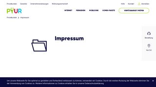 
                            4. Impressum - Pyur