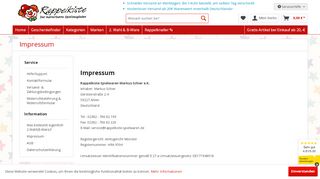 
                            3. Impressum | Rappelkiste Spielwaren