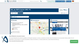 
                            13. Impressum - WZL der RWTH Aachen (WZL-TF) - IndustryArena