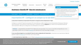 
                            4. Imprimantes HP - Configuration d'un compte HP connected ...