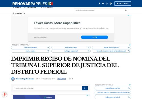 
                            7. Imprimir Recibo de Nomina del Tribunal Superior de Justicia del ...