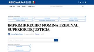 
                            8. Imprimir recibo nomina tribunal superior de justicia