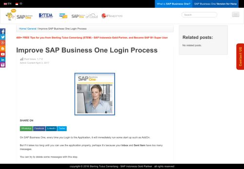 
                            12. Improve SAP Business One Login Process - sap business one tips