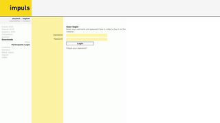 
                            1. IMPULS: Participants Login
