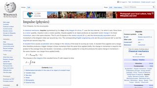 
                            9. Impulse (physics) - Wikipedia
