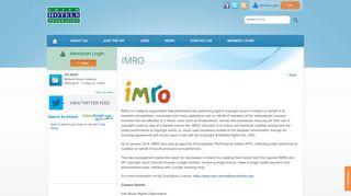 
                            11. IMRO | Irish Hotels Federation