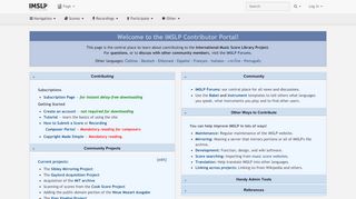 
                            1. IMSLP:Contributor Portal - IMSLP/Petrucci Music Library: Free ...