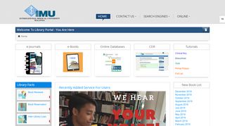 
                            7. IMU Library Portal