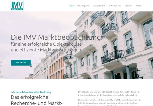
                            4. IMV-Marktdaten Home | IMV