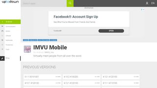 
                            7. IMVU Mobile old versions - Android