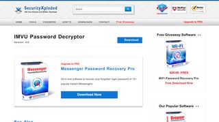 
                            13. IMVU Password Decryptor : Free Desktop Tool to Recover IMVU ...