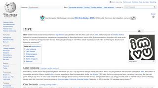 
                            7. IMVU - Wikipedia bahasa Indonesia, ensiklopedia bebas - id Wikipedia