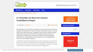 
                            10. In 5 Schritten ein Buch bei Amazon CreateSpace anlegen - ebokks