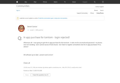 
                            12. In app purchase for tomtom - login reject… - Apple Community ...