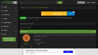 
                            10. [In Depth] Guide On How To Get Verified On ExpertZone | Se7enSins ...