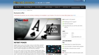 
                            12. In-Depth NetBet Poker Review | Download Netbet Poker