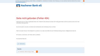 
                            4. in der Online-Filiale der Aachener Bank eG