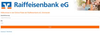 
                            2. in der Online-Filiale der Raiffeisenbank eG, Simmerath