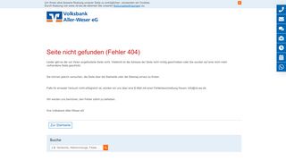 
                            3. in der Online-Filiale der Volksbank Aller-Weser eG