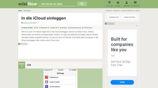 
                            12. In die iCloud einloggen – wikiHow