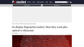 
                            9. In-display fingerprint readers: How do they work? - Pocket-lint