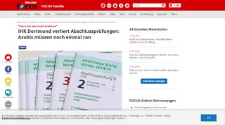 
                            13. In Dortmund: IHK verliert Abschlussprüfungen: Azubis müssen noch ...