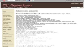 
                            12. In Game Admin Commands - GTA-Gaming