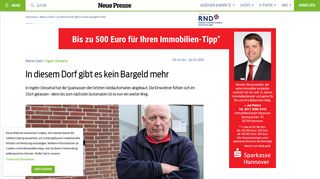 
                            6. In Ingeln Oesselse gibt es kein Bargeld mehr - Neue Presse