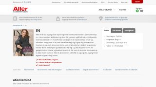 
                            7. IN | Køb dit abonnement i dag | Allerservice.dk