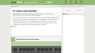 
                            3. In Linux root werden – wikiHow