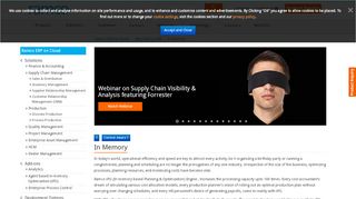 
                            11. In Memory - ERP on Cloud - Ramco Systems | Ramco ERP on Cloud ...