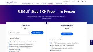 
                            4. In Person USMLE Step 2 CK Prep Course | Kaplan Test Prep