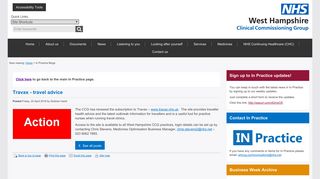 
                            12. In Practice Blogs - West Hampshire CCG Website